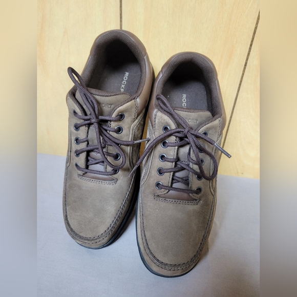 Mens Rockport Ridgefield Eureka Lace Up Shoes - Picture 5 of 8